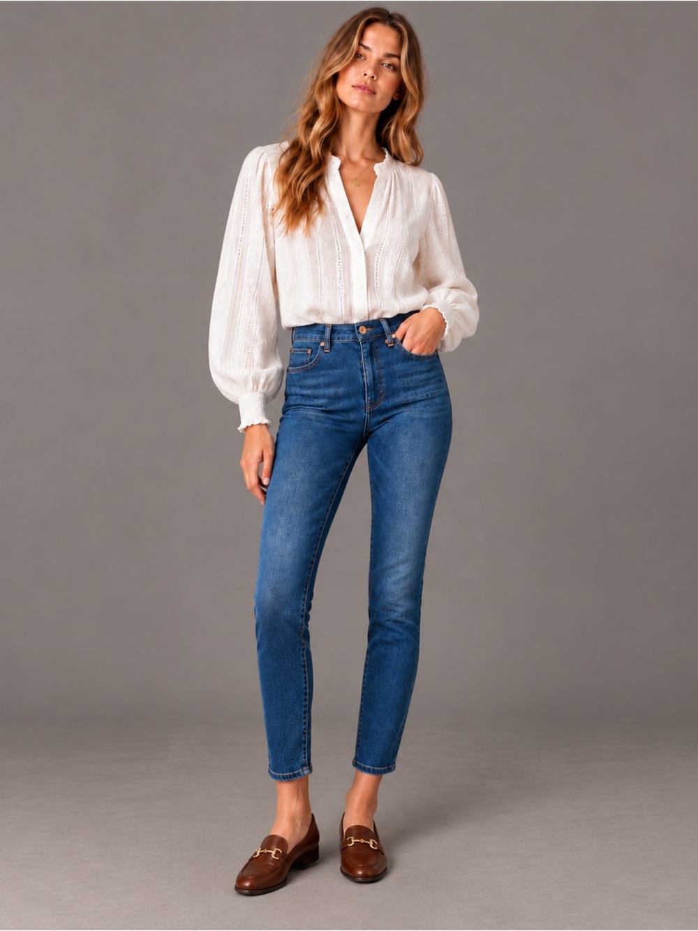 MOTHER High Waisted Looker jeans, size 26 in Until Next Time